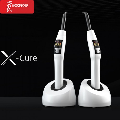 Woodpecker X-Cure Professional Dental Wireless LED Curing Light with Caries Detection 3000mW/cm image 1
