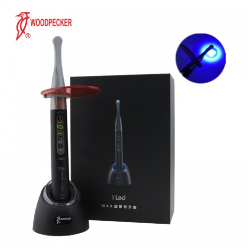 Woodpecker iLED II Professional Dental LED Curing Light Lamp 1 Sec Curing Metal Head 3000mW/cm² image 1