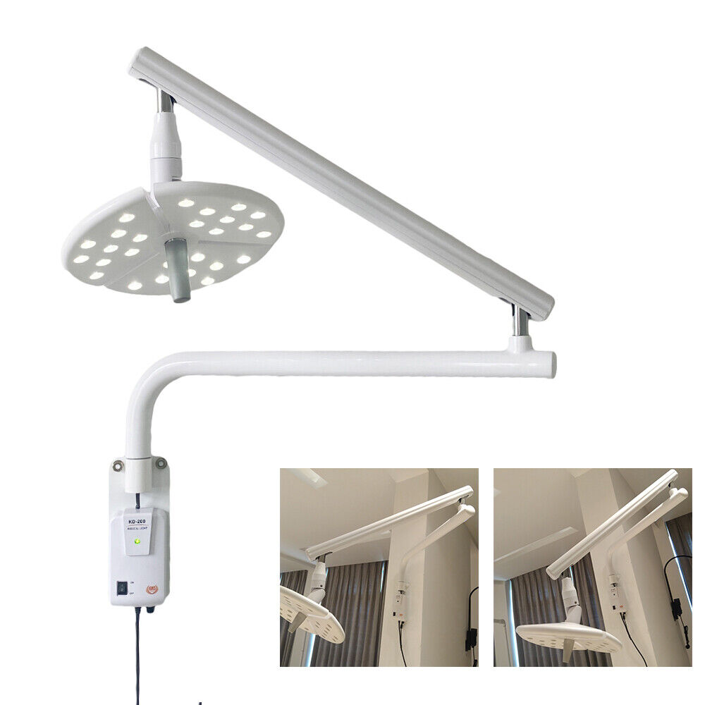 KWS KD-2018B-1 Wall-Mounted Professional Dental Surgical LED Operating Exam Light Touch Switch image 2