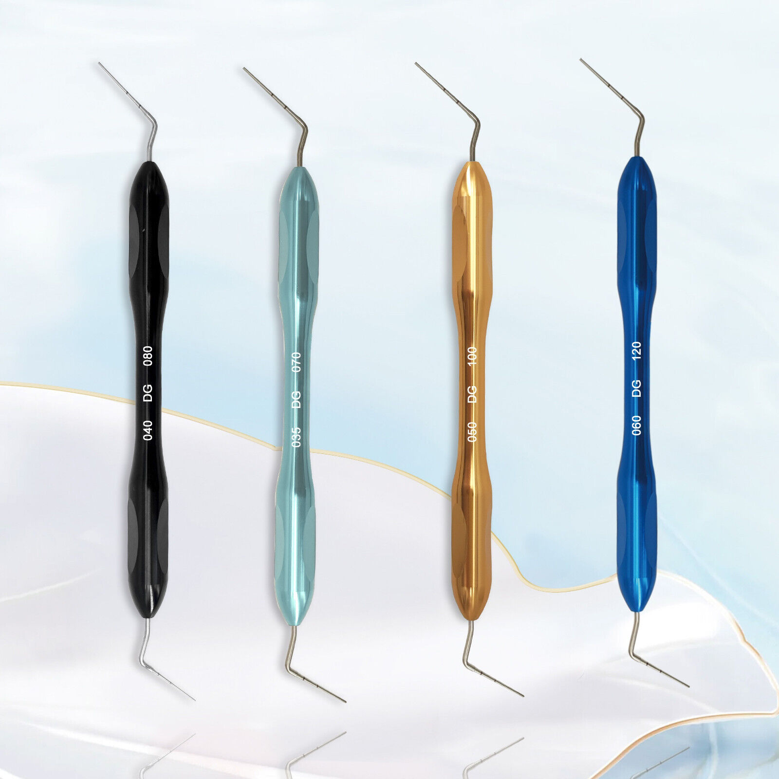 Professional Dental Endodontic Endo Buchanan Hand Plugger Tip NITI Fill Obturation Kit 4 Sizes image 2