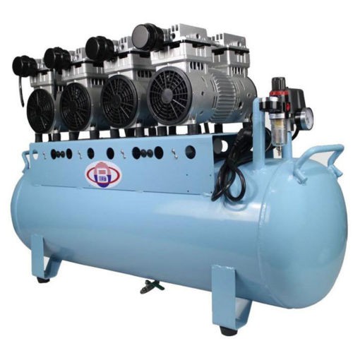 150L Oilless Air Compressor 3HP for 8-Piece Dental Chair Unit image 1