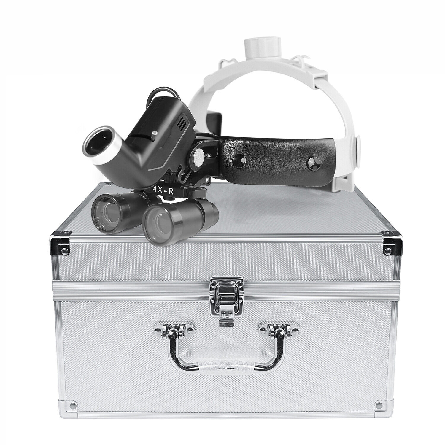 4.0X/5.0X/6.0X/8.0X-R Dental Medical Magnifying Loupe with Headband 5W LED Surgical Headlight image 4