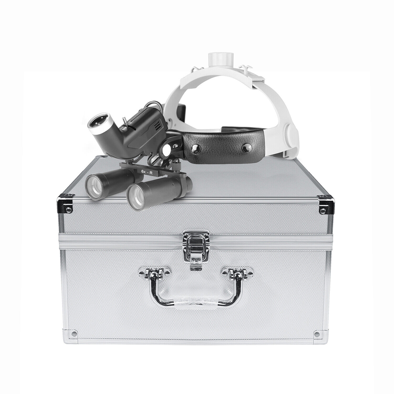 4.0X/5.0X/6.0X/8.0X-R Dental Medical Magnifying Loupe with Headband 5W LED Surgical Headlight image 6