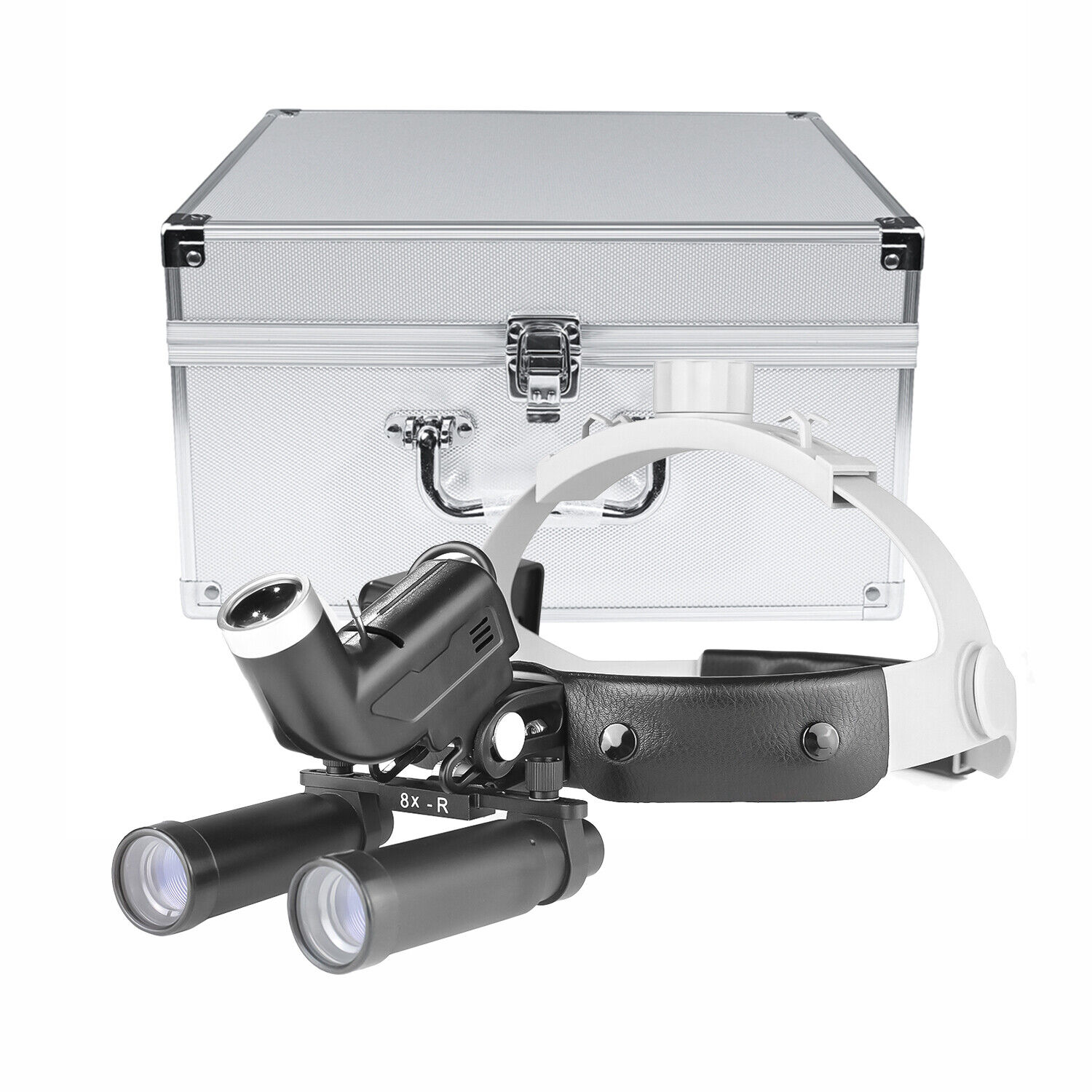 4.0X/5.0X/6.0X/8.0X-R Dental Medical Magnifying Loupe with Headband 5W LED Surgical Headlight image 7