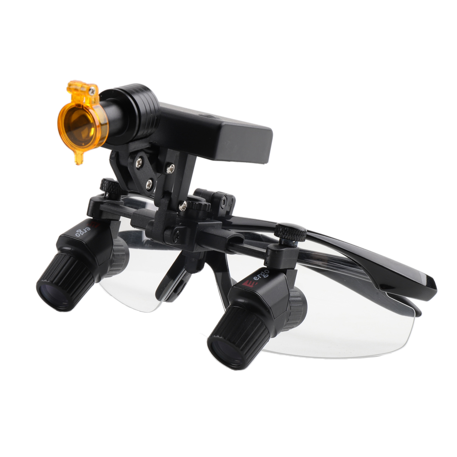 4.0X 450mm Ergonomic Ergo Loupe Magnifier Ergo Magnifying Glasses with 5W Wireless LED Surgical Headlight image 2