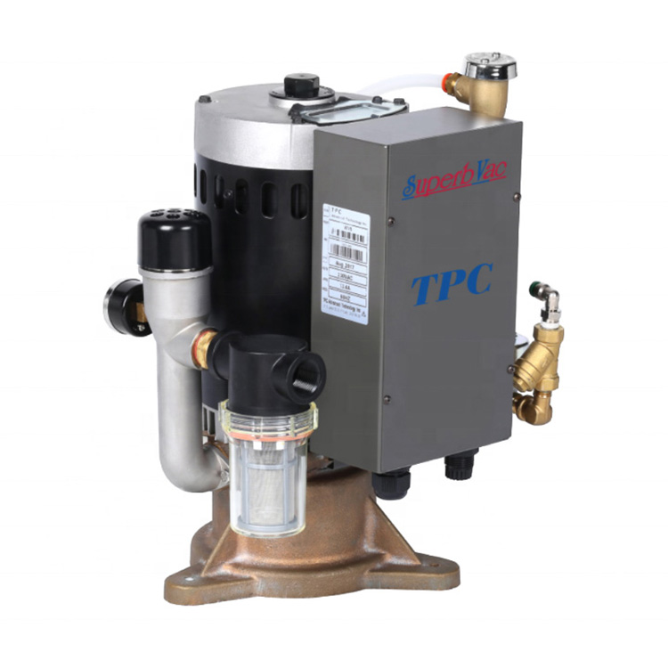 TPC 1.2HP 900L/Min Wet Professional Dental Suction Unit Vacuum Pump System with Water Recycle Device image 2