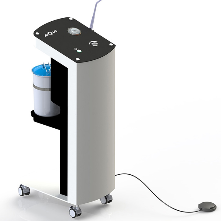 AEOLUS-370 100W 20L/Min Mobile Professional Dental Implant Surgical Vacuum Suction Unit System image 2