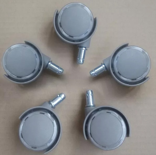5-Piece Replacement Smooth Castor for Mobile Dental Stools Chair Accessories Parts image 2