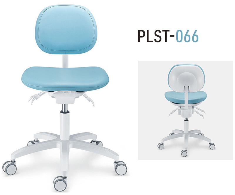 PLST-06 Series Adjustable Ergonomic Professional Dental Stools Dentsit Operator Assistant Hygienist Chair image 6