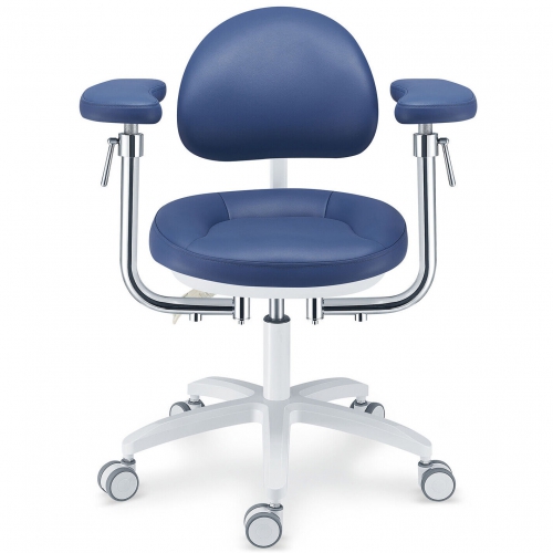 PLST-09 Series Ergonomic Professional Dental Microscope Stool Dentist Operator Assistant Stool with Amrest image 3