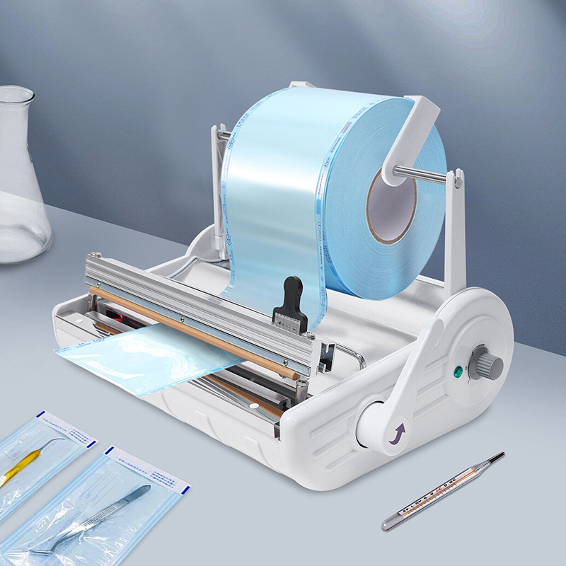 Autoclave Sterilization Disinfection Pouches Sealer Sealing Machine for Medical Professional Dental Adjustable Temperature image 2
