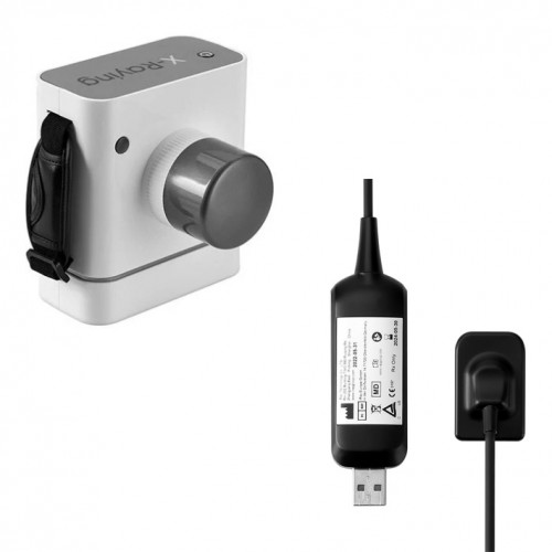 High Frequency Dental Handheld Portable X Ray Unit with Intraoral X-Ray Sensor Kit image 1