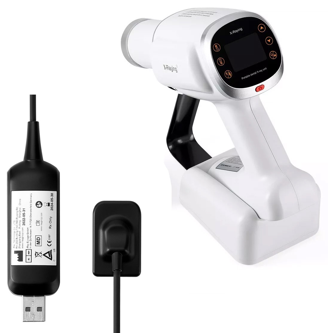 High Frequency Handheld Portable Professional Dental X Ray Machine ＋ RVG X-Ray Sensor Kit image 2