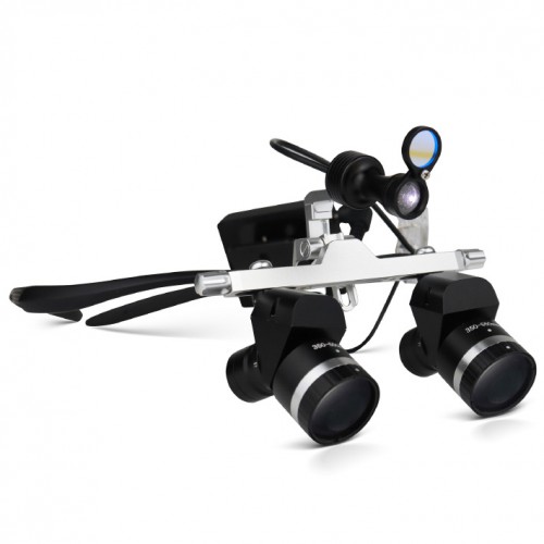 YWJ-MG11U 3.0X-5.0X Adjustable Ergonomic Professional Dental Medical Ergo Surgical Loupe with 5W LED Headlight image 1