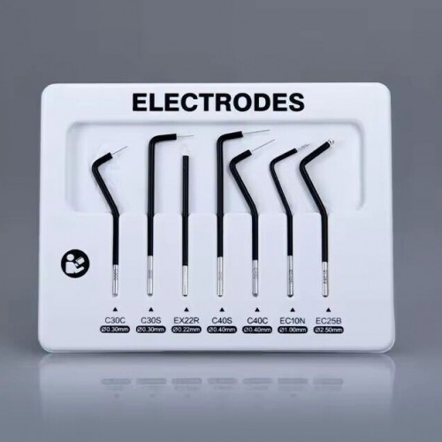 7-Piece/Set Replacement Dental Electrosurgery Tips, Compatible with Oral Electrocautery System image 1
