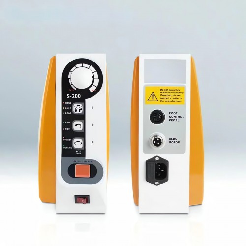 FASTSTRONG S-200 Professional Dental Lab Brushless Micro Motor 60K rpm Handpiece with Hand/ Knee/ Foot Control image 1
