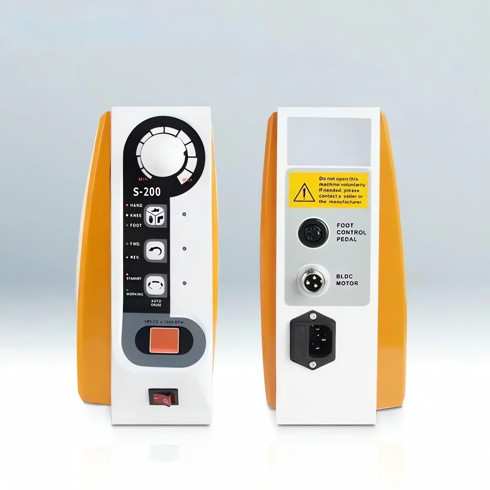 FASTSTRONG S-200 Professional Dental Lab Brushless Micro Motor 60K rpm Handpiece with Hand/ Knee/ Foot Control image 2
