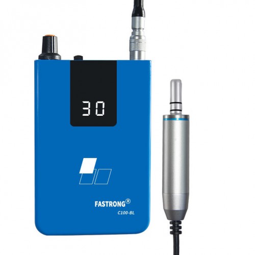 Fastrong C100-BL Portable Brushless Professional Dental Lab Micromotor 30000rpm image 1