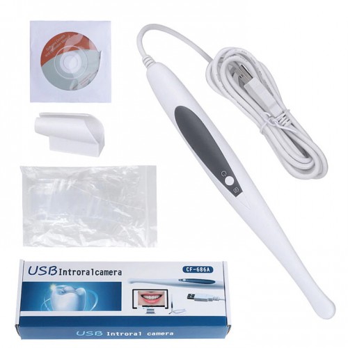 MLG CF-686a Professional Dental USB Intraoral Camera 1/4 CMOS 6 LEDs 1.3MP Pixel image 1