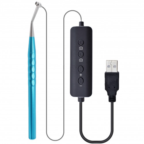 Professional Dental Digital Wired Micro Digital Intraoral Camera with 6 LED Light & Foot Control Automatic Focusing image 1