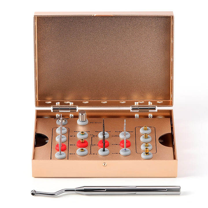 Professional Dental Implant Broken Screw Removal Kit Damaged Screw Extractor Set image 2