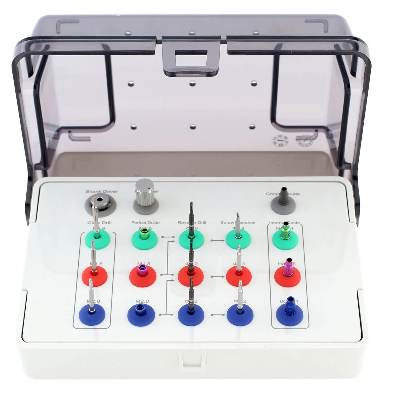 Universal Implant Fractured Screw Removal Kit Implant Broken Screw Retrieval Set for Professional Use image 2