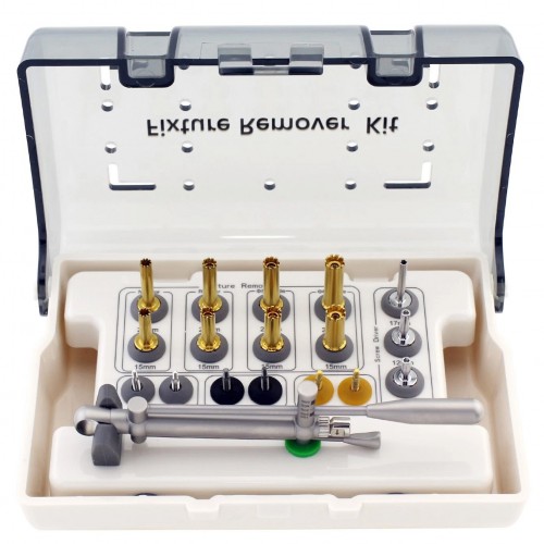 Professional Dental Implant Fixture Removal Kit Remover Screw Torque Ratchet Set image 1