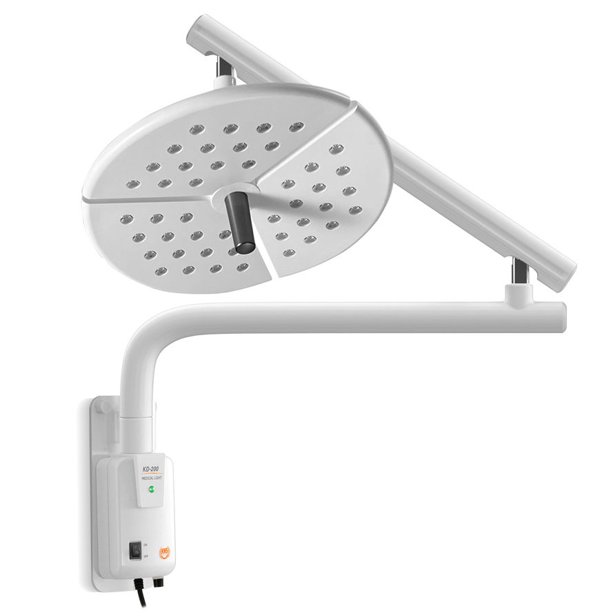 KWS KD-2036B-4 80W Wall-Mounted Professional Dental Surgical Light LED Operating Lamp image 3