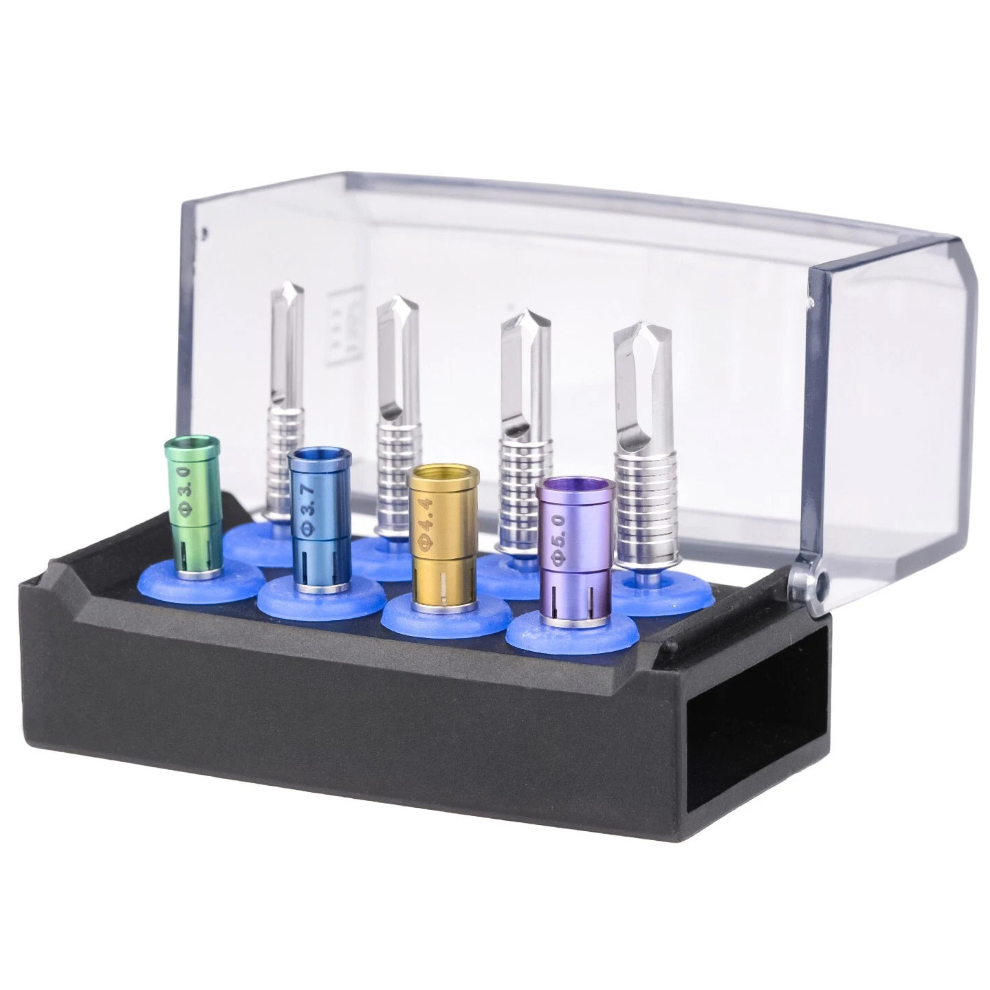 Dental Bone Bur Collector Kit with Trephine Cutting Drill Set image 2