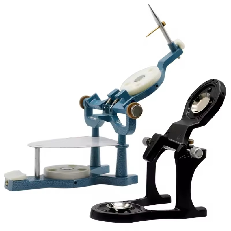 JG-210/211 Manual Professional Dental Lab Adjustable Large/ Small Magnet Articulator Aluminum Alloy image 2