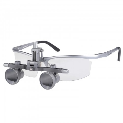 DY-118 2.5X450mm Professional Dental Surgical Loupe Aluminum Frame Adjustable Pupil Distance image 1