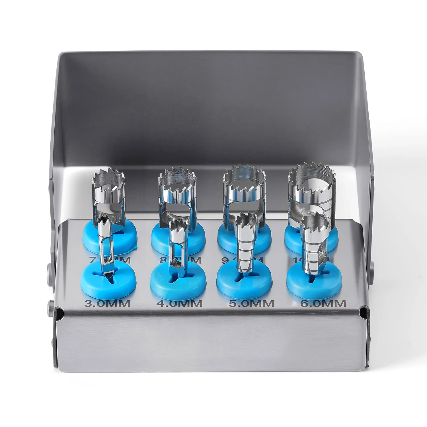8-Piece/Set Dental Implant Bone Trephine Drill Surgical Instrument Short Type Kit image 2