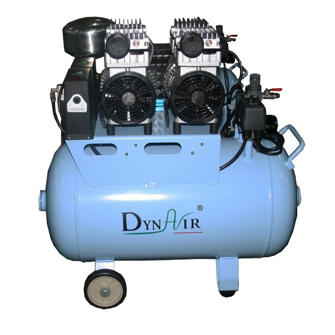 DYNAIR DA7002D 207L/Min 1100W Oil Free Air Compressor with Air Dryer for Professional Use image 2