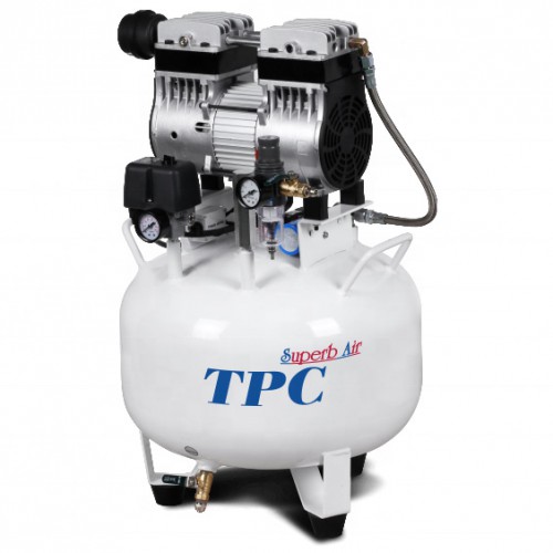 TPC DC701/ 702/ 703/ 704 Series 32-120L Professional Dental Oilless Air Compressor image 1