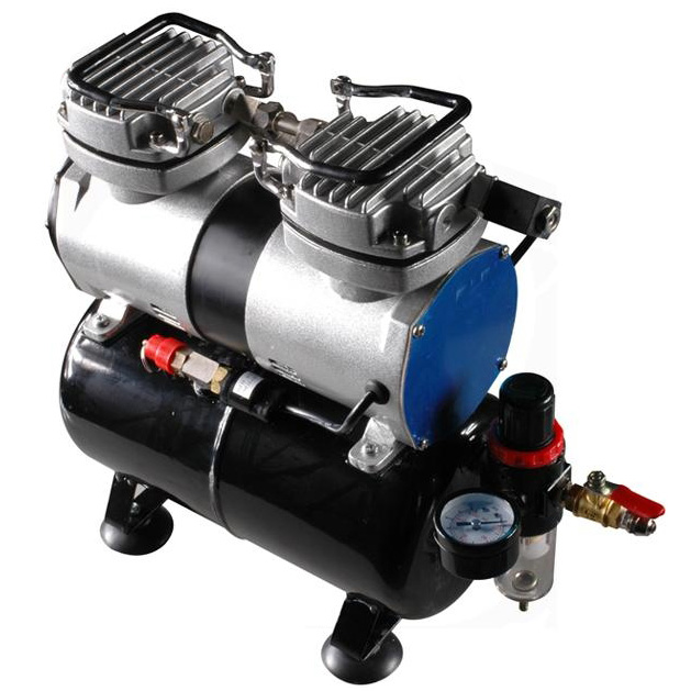 Dynamic TC196 250W(1/3HP) 3.5L Portable Mini Air Compressor Oil Free for Professional Use image 2