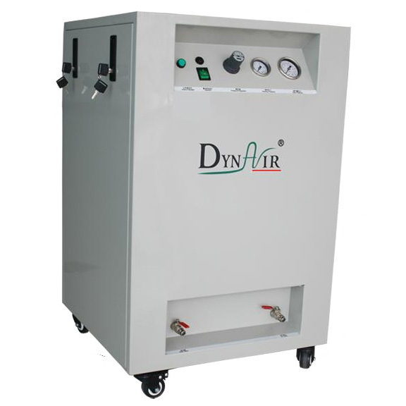 Dynamic DA7001CS Professional Dental Oil Free Air Compressor with Silent Cabinet image 2