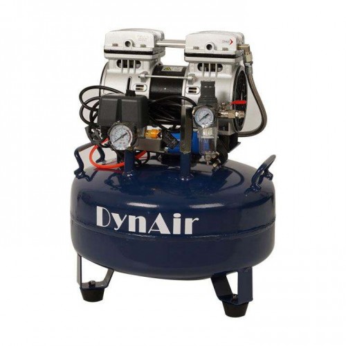 Dynamic DA5001 0.55kW/0.75HP 22L Professional Dental Oil Free Air Compressor image 1