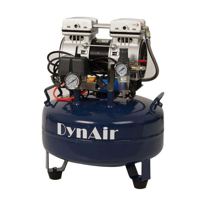 Dynamic DA5001 0.55kW/0.75HP 22L Professional Dental Oil Free Air Compressor image 2