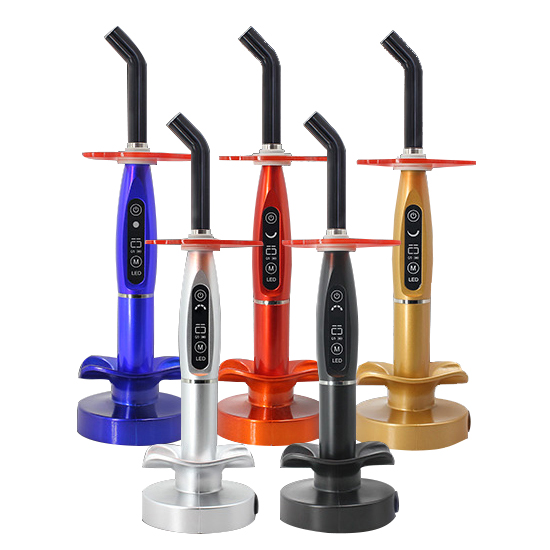 LY® Dental LED Wireless Curing Light 1500mW 5 Colors image 2