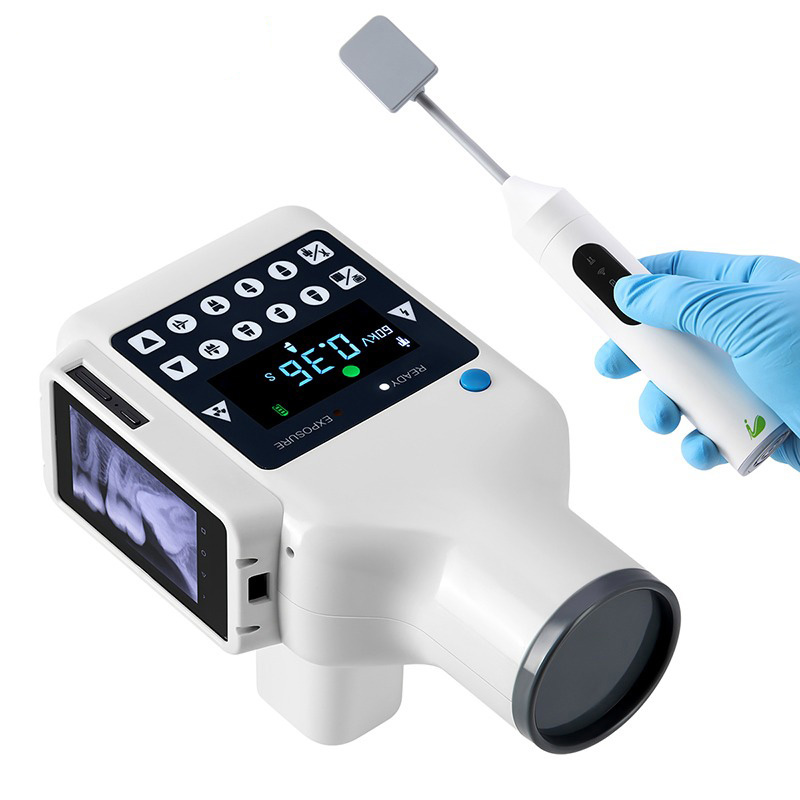 Handheld X-Ray Dental Unit Built-in Screen with Wireless X-Ray Sensor image 2