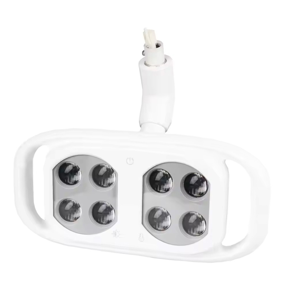 Dental Chair Light Infrared Inductive Oral Lamp 8 LEDs 10W 2 Colors Adjustable image 2