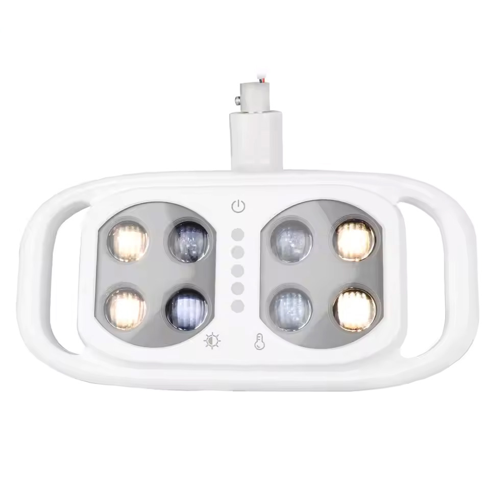 Dental Chair Light Infrared Inductive Oral Lamp 8 LEDs 10W 2 Colors Adjustable image 4
