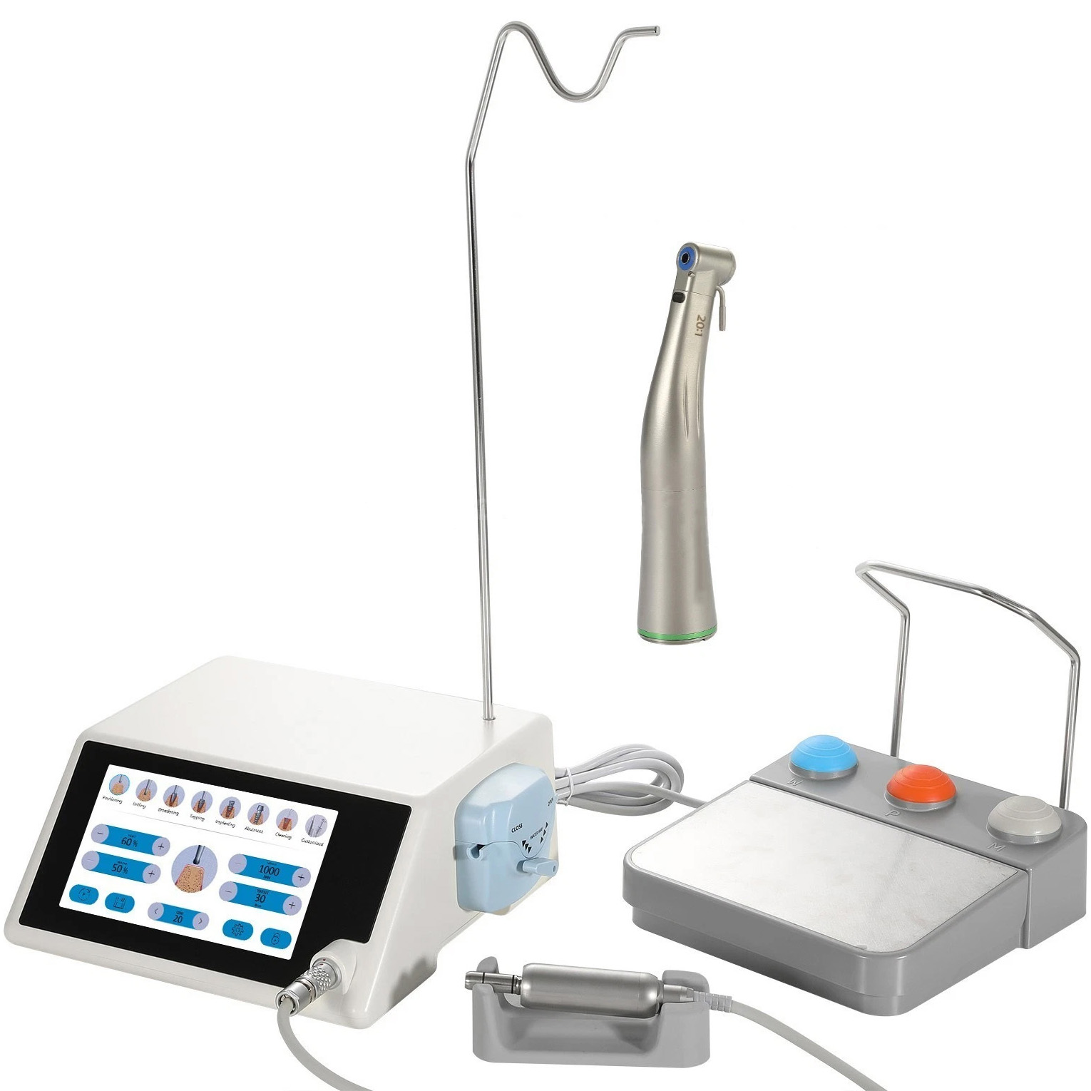 PLH-VM1 Professional Dental Implant Motor System with 20:1 Contra-Angle Handpiece image 2