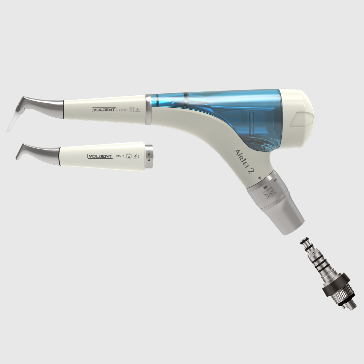 VolDent AirJet2S Dental Air Polisher (Supragingival with Periodontal Handpiece) image 3