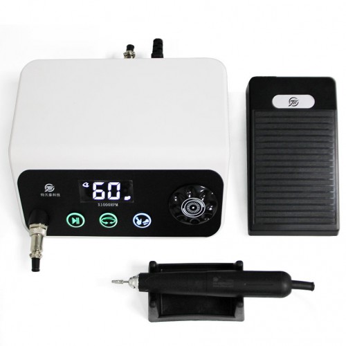 HP88 Professional Dental Brushless Micro Motor with 60000rpm Handpiece & Pedal Control image 1
