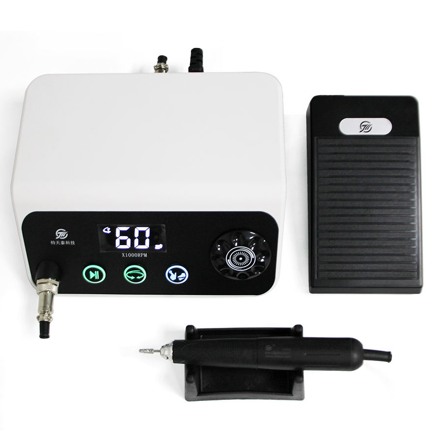 HP88 Professional Dental Brushless Micro Motor with 60000rpm Handpiece & Pedal Control image 2