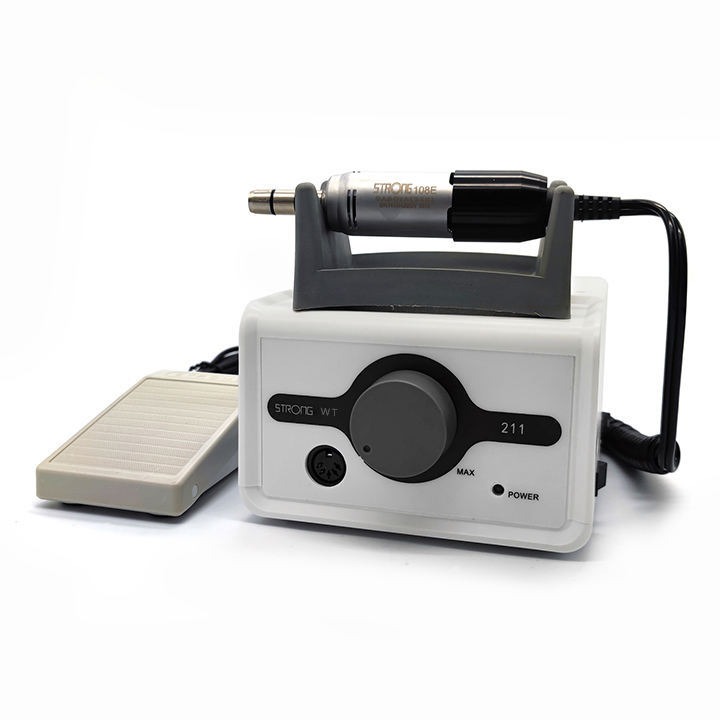 Strong 211 Professional Dental Lab Micro Motor Polishing Micromotor E-Type 35000rpm Handpiece image 2