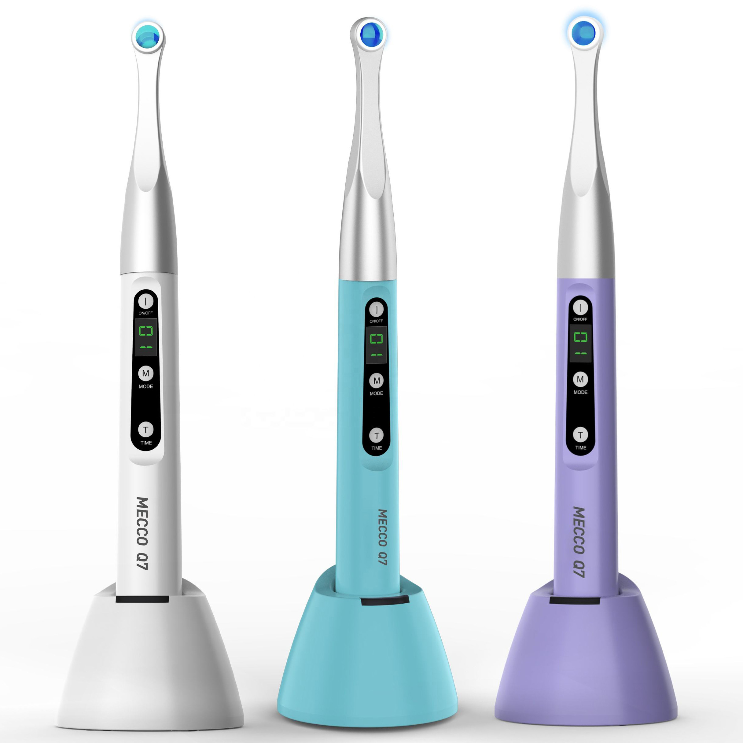 Mecco Q7 Cordless Professional Dental LED Curing Light 2500mW/cm2 image 2