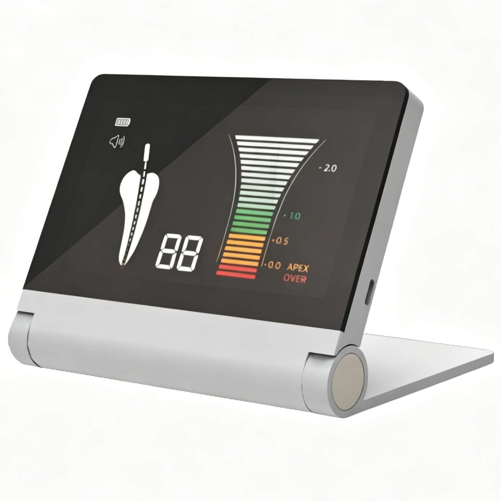 Mecoo a7 Foldable Professional Dental Apex Locator 4.1 Inches LCD Screen image 2