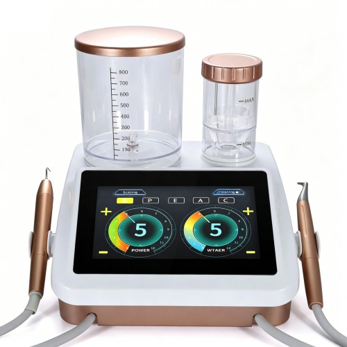 Dental Ultrasonic Scaler with Air Polisher Touch Screen and Titanium Tips & Foot Control image 1